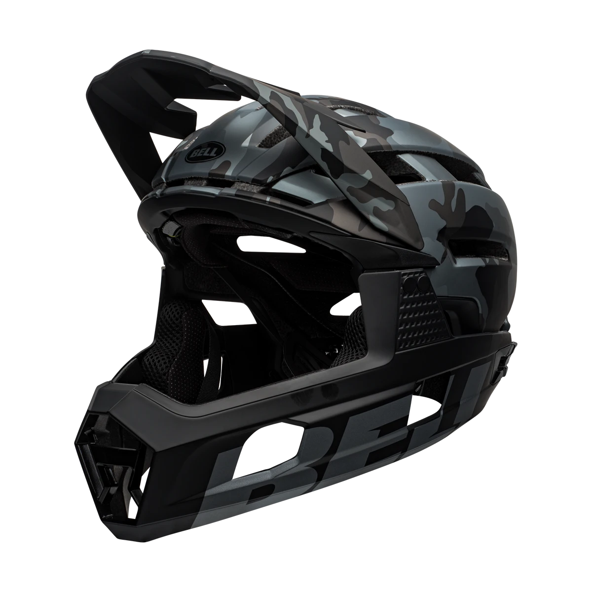 Bell Super Air R MIPS Full Face Helmet - Matte/Gloss Black 5 Bell Super Air R MIPS Full Face Helmet - Matte/Gloss Black - Image 5