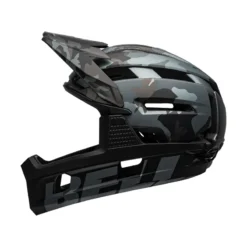 Bell Super Air R MIPS Full Face Helmet - Matte/Gloss Black Camo 24 Bell Super Air R MIPS Full Face Helmet - Matte/Gloss Black Camo -Sportfu Bike Gear Shop behsupairr 42246 01