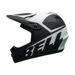 Bell Transfer Full Face Helmet - Slice Matte Black/White -Sportfu Bike Gear Shop behtransf 42243 01