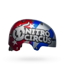 Bell Local BMX/Skate Helmet - Matt Black -Sportfu Bike Gear Shop bell local bmx skate helmet nitro circus gloss silver blue red right 1 3