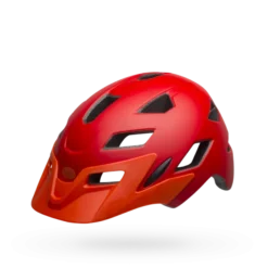 Bell Sidetrack Child Helmet - 47-54cm - Matt Light Blue -Sportfu Bike Gear Shop bell sidetrack child bike helmet matte red orange front left 5