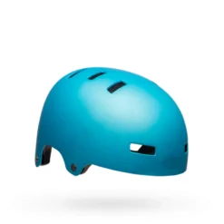 Bell Span Youth BMX/Skate Helmet - Matte Bright Blue -Sportfu Bike Gear Shop bell span youth bmx skate helmet matte bright blue front right