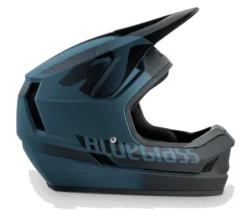 Bluegrass Legit Full Face Helmet - Blue/Black Texture -Sportfu Bike Gear Shop bg95770b 2