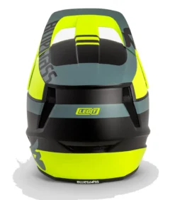 Bluegrass Legit Full Face Helmet - Black/Yellow/Grey -Sportfu Bike Gear Shop bg95770d 3