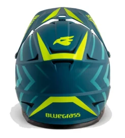 Bluegrass Intox Full Face Helmet - Avio Blue/Flourescent Yellow -Sportfu Bike Gear Shop bg96808d 3