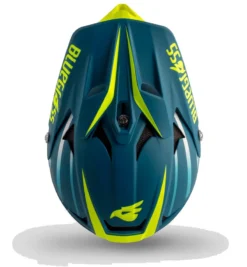 Bluegrass Intox Full Face Helmet - Avio Blue/Flourescent Yellow -Sportfu Bike Gear Shop bg96808d 4
