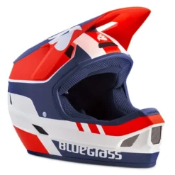 Bluegrass Legit Full Face Helmet - Blue/Black Texture -Sportfu Bike Gear Shop bgh033 1