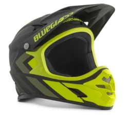 Bluegrass Intox Full Face Helmet - Avio Blue/Flourescent Yellow -Sportfu Bike Gear Shop bgh046 1