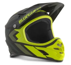 Bluegrass Intox Full Face Helmet - Black/Flourescent Yellow -Sportfu Bike Gear Shop bgh046