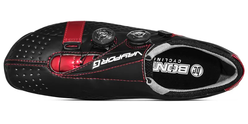 Bont Vaypor G Gravel Road Shoes - Black/Red 5 Bont Vaypor G Gravel Road Shoes - Black/Red - Image 5
