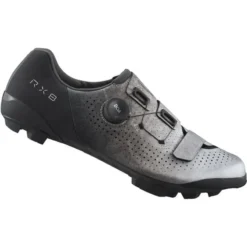 Shimano RX8 Gravel Road Shoes - Silver -Sportfu Bike Gear Shop brx801s