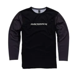 Race Face Indy Men's Long Sleeve MTB Jersey - Charcoal