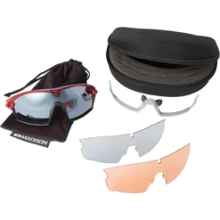 Madison Code Breaker 3 Lens Pack Sunglasses - Gloss Crystal Red -Sportfu Bike Gear Shop ck8201 03