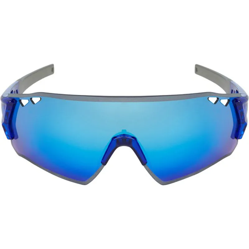 Madison Stealth Sunglasses - Gloss Crystal Blue Frame/Blue Mirror Lens 4 Madison Stealth Sunglasses - Gloss Crystal Blue Frame/Blue Mirror Lens - Image 4