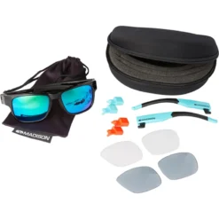 Madison Crossfire 3 Lens Pack Sunglasses - Gloss Black -Sportfu Bike Gear Shop ck8600 03