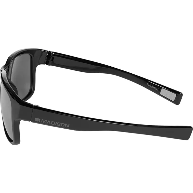 Madison Range Sunglasses - Gloss Black Frame/Silver Mirror Lens 2 Madison Range Sunglasses - Gloss Black Frame/Silver Mirror Lens - Image 2