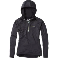 Madison Zena Womens Long Sleeve Hooded Top - Rose Red -Sportfu Bike Gear Shop cl0660