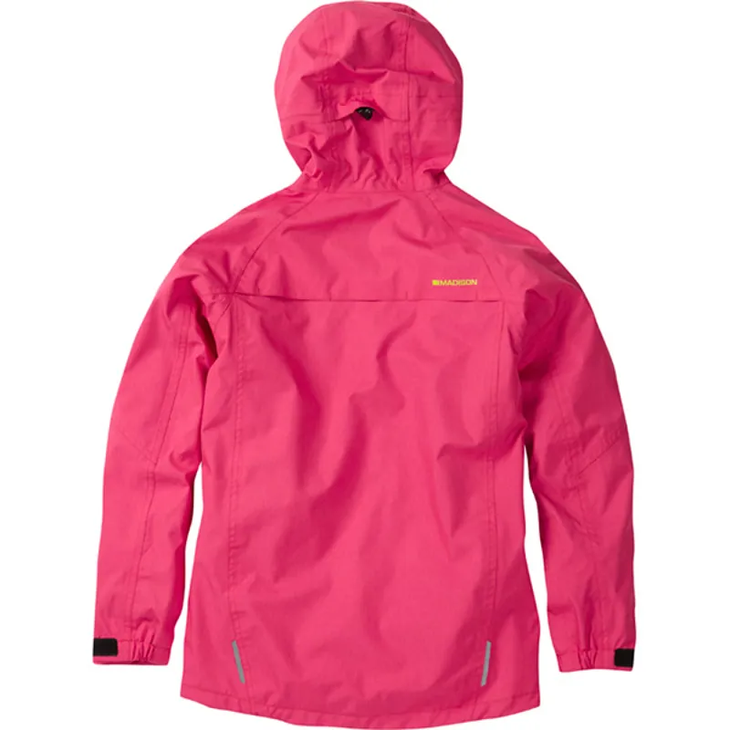 Madison Roam Youth Waterproof Jacket - Rose Red 2 Madison Roam Youth Waterproof Jacket - Rose Red - Image 2