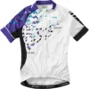 Madison Sportive Womens Short Sleeve Jersey - White/Purple Reign