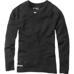 Madison Isoler Mesh Womens Long Sleeve Base Layer - Black