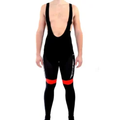 Halo Logo Bib Tights - Black