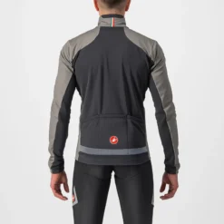 Castelli Transition 2 Men's Jacket - Nickel Grey/Dark Grey