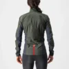 Castelli Squadra Stretch Women's Jacket - Military Green/Grey