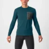 Castelli Unlimited Merino Long Sleeve Men's T-Shirt - Militray Green