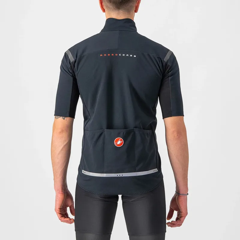 Castelli Gabba RoS 2 Men's Short Sleeve Jersey - Black/Black Reflex 2 Castelli Gabba RoS 2 Men's Short Sleeve Jersey - Black/Black Reflex - Image 2