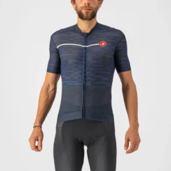 Castelli Insider Men's Short Sleeve Jersey - Savile Blue