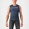 Castelli Insider Men's Sleeveless Jersey - Savile Blue
