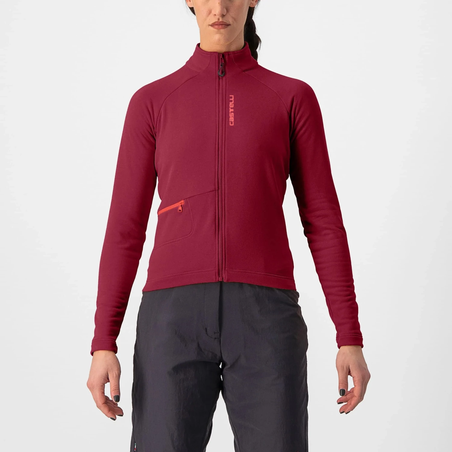 Castelli Unlimited Trail Women's Long Sleeve Jersey - Goldenrod/Dark Grey 4 Castelli Unlimited Trail Women's Long Sleeve Jersey - Goldenrod/Dark Grey - Image 4