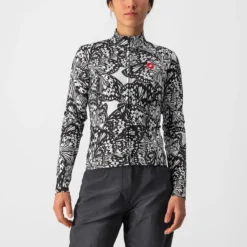 Castelli Unlimited Thermal Women's Long Sleeve Jersey - Black/White -Sportfu Bike Gear Shop cs225401011 1 2000x.progressive