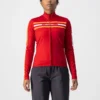 Castelli Unlimited Thermal Women's Long Sleeve Jersey - Black/White