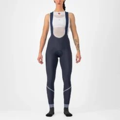 Castelli Velocissima DT Women's Bib Tights - Black/Black Reflex