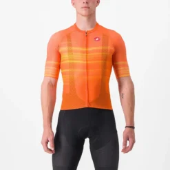 Castelli Climber's 3.0 SL 2 Men's Short Sleeve Jersey - Brilliant Orange