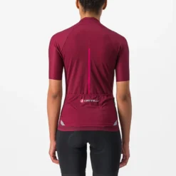 Castelli Endurance Women's Short Sleeve Jersey - Bordeaux -Sportfu Bike Gear Shop cs230384211 4 2000x.progressive