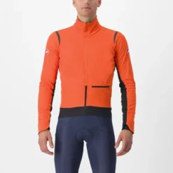 Castelli Alpha Doppio RoS Men's Waterproof Jacket - Red Orange/Black 8 Castelli Alpha Doppio RoS Men's Waterproof Jacket - Red Orange/Black -Sportfu Bike Gear Shop cs235058571 1