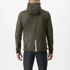 Castelli Trail Hoodie Men's Windproof Jacket - Tarmac