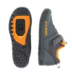 Cube GTY Strix Flat Pedal MTB Shoes - Grey/Orange -Sportfu Bike Gear Shop csm 17095 2 41d9d06658