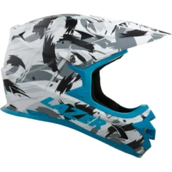 Lazer Phoenix+ Full Face Helmet - Black/Blue/Red