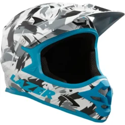 Lazer Phoenix+ Full Face Helmet - Black/Mint Green