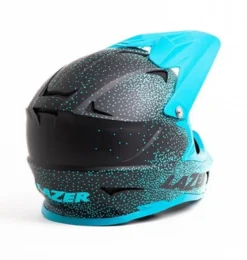 Lazer Phoenix+ Full Face Helmet - Black/Mint Green -Sportfu Bike Gear Shop cz120605 2