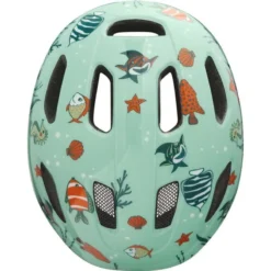 Lazer PNut KinetiCore Kids Helmet - 46-50cm - Sealife -Sportfu Bike Gear Shop cz246003c
