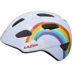 Lazer PNut KinetiCore Kids Helmet - 46-50cm - Rainbow -Sportfu Bike Gear Shop cz246004b