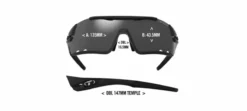 Tifosi Eyewear Davos Interchangeable Sunglasses - Matte Black Frame