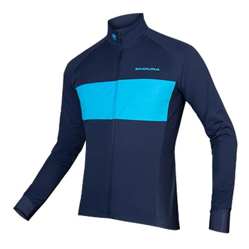 Endura FS260-Pro Jetstream II Men's Long Sleeve Jersey - Navy 6 Endura FS260-Pro Jetstream II Men's Long Sleeve Jersey - Navy - Image 6
