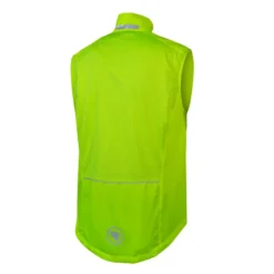 Endura Hummvee Windproof Men's Gilet - Hi-Viz Yellow -Sportfu Bike Gear Shop e9134yv back lg