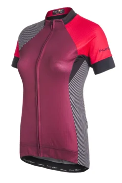 Funkier Mataro Pro Womens Rider Short Sleeve Jersey - Merlot