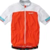 Madison RoadRace Premio Short Sleeve Jersey - Chilli Red/White